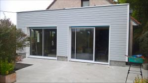 Après - Extension ossature bois d'une maison à Blangy-Tronville (80)