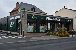 Construction bois d'une pharmacie à Origny-Sainte-Benoite (02)