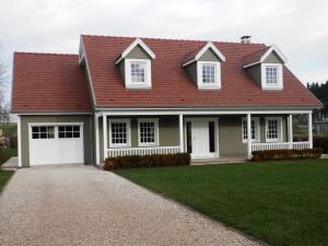 Construction d'une maison ossature bois à Camblain-l'Abbé (62)