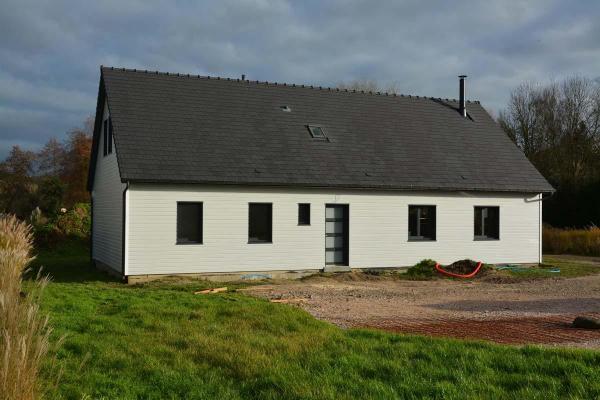 Construction d'une maison bois à Vitz-sur-Authie (80)