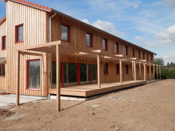 Construction bois du Conservatoire d'Espaces Naturels à Lillers (62)