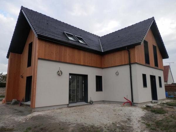 Construction d'une maison ossature bois à Bazicourt (60700)