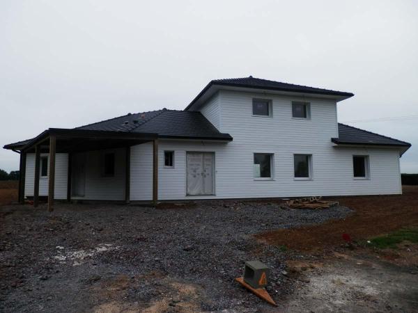 Construction maison ossature bois à Duisans (62)