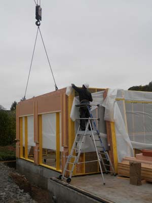 Sécurité chantier lors de la pose