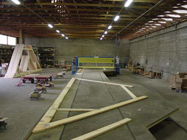 Construction de bâtiment ossature bois