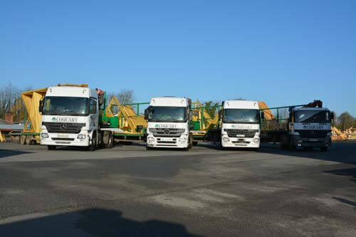 Flotte de camions pour vos livraisons par Coquart